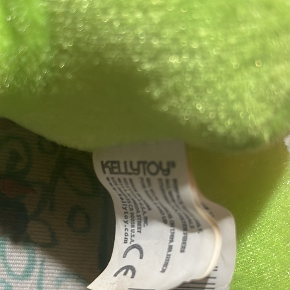 KellyToy 2019 Green Duck Toy with Tag, Lightly Worn - Picture 3 of 3